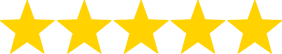 Star rating displayed by the merchant